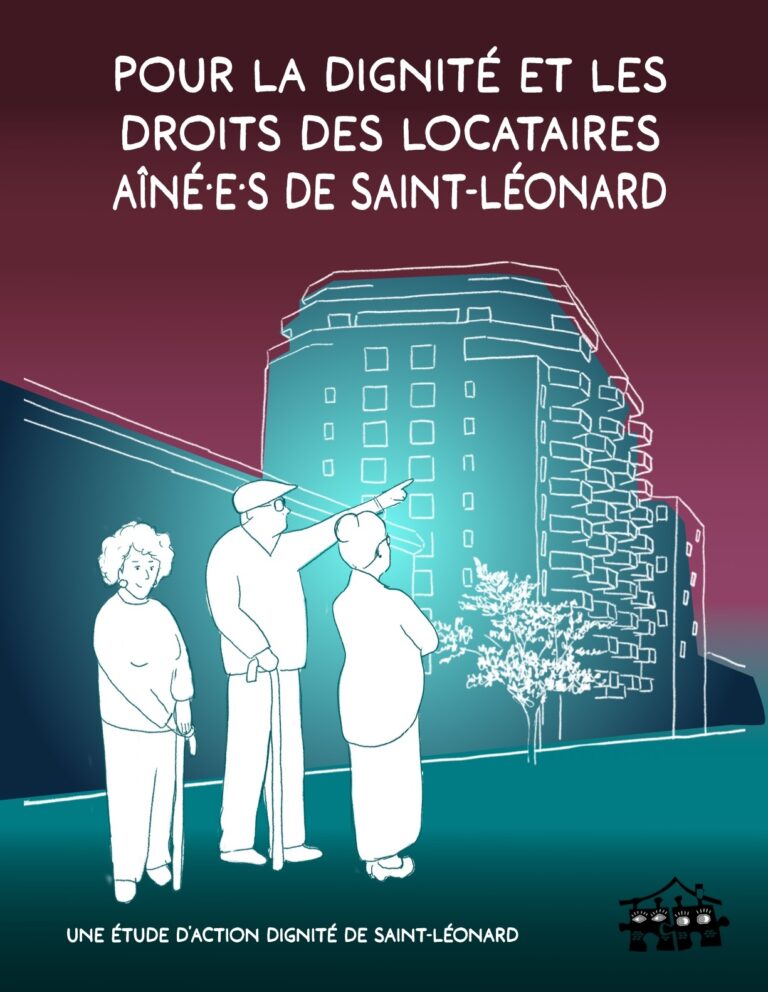 Pour La Dignité et Les Droits des Locataires Aînées de Saint-Léonard